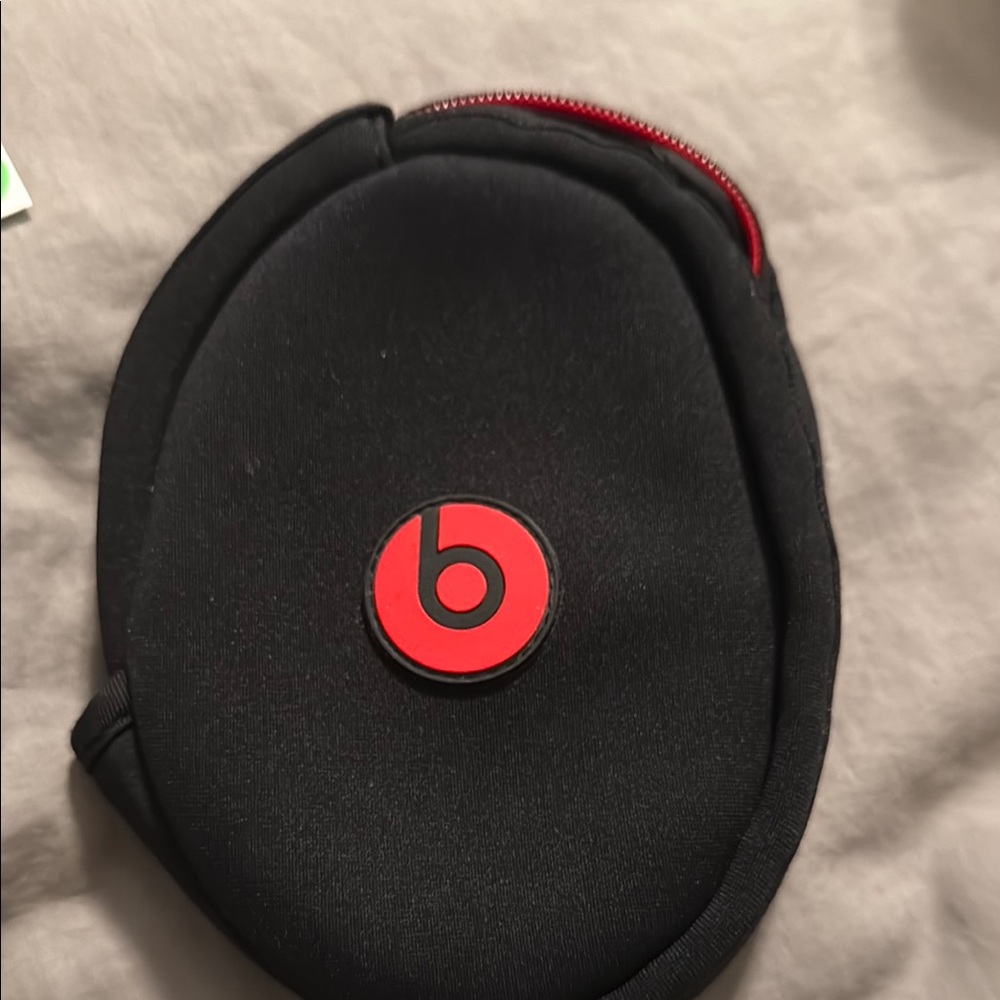 Black and Red Headphone bag only